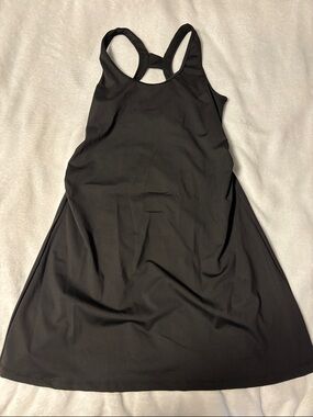 Black Maternity Racerback Women's Dress